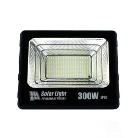 LED ΣΤΕΓΑΝΟΣ ΗΛΙΑΚΟΣ ΠΡΟΒΟΛΕΑΣ 300W ΨΥΧΡΟ ΛΕΥΚΟ 6500K GD-300H