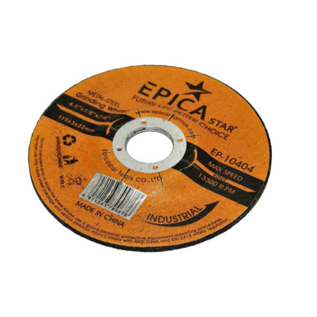 ΔΙΣΚΟΣ ΚΟΠΗΣ ΣΙΔΗΡΟΥ 115x3x22mm EPICA EP-10404