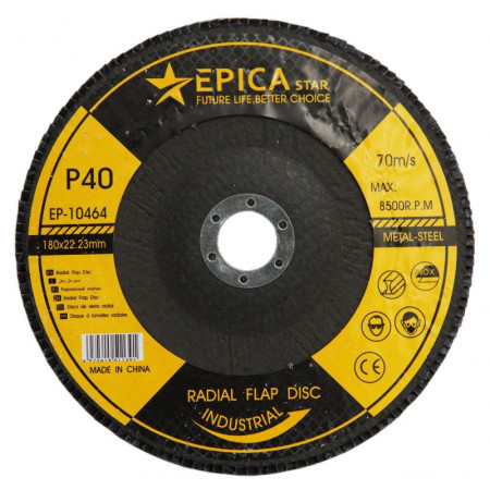 ΔΙΣΚΟΣ ΛΕΙΑΝΣΗΣ P40 180x22.23mm  TO-EP-10464