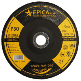 ΔΙΣΚΟΣ P80 180x22.23mm  EP-10466
