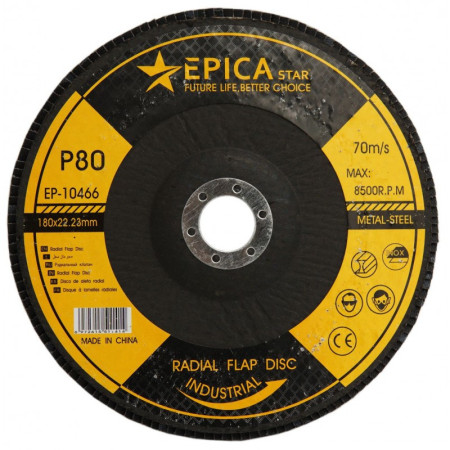 ΔΙΣΚΟΣ P80 180x22.23mm  EP-10466