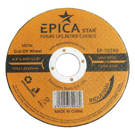 ΤΡΟΧΟΣ 115x1.2x22mm EPICA STAR EP-10396