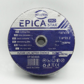 ΔΙΣΚΟΣ ΛΕΙΑΝΣΗΣ ΜΕΤΑΛΛΟΥ 180*1.6*22.2mm EPICA STAR TO-EP-50466