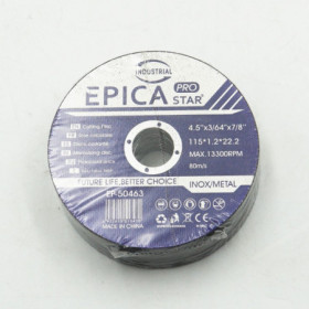 ΔΙΣΚΟΣ ΛΕΙΑΝΣΗΣ ΜΕΤΑΛΛΟΥ 115*1.2*22.2mm EPICA STAR TO-EP-50463