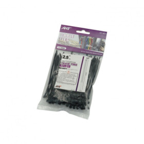 ΔΕΜΑΤΙΚΑ ΚΑΛΩΔΙΩΝ ΜΑΥΡΑ 2.5mm x 100mm 100ΤΜΧ MT-2675B