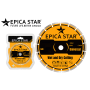 ΔΙΑΜΑΝΤΟΔΙΣΚΟΣ TURBO 5" 125*10mm EPICA STAR TO-EP-50385