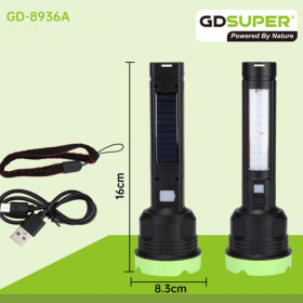LED ΗΛΙΑΚΟΣ ΕΠΑΝΑΦΟΡΤΙΖΟΜΕΝΟΣ ΦΑΚΟΣ GD-8936A