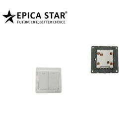 ΔΙΠΛΟΣ ΕΣΩΤΕΡΙΚΟΣ ΔΙΑΚΟΠΤΗΣ TWO-WAY ΜΕ ΕΝΔΕΙΞΗ LED EP-50748