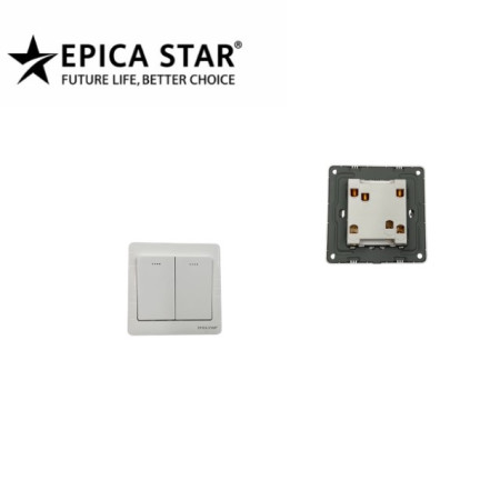ΔΙΠΛΟΣ ΕΣΩΤΕΡΙΚΟΣ ΔΙΑΚΟΠΤΗΣ TWO-WAY ΜΕ ΕΝΔΕΙΞΗ LED EP-50748