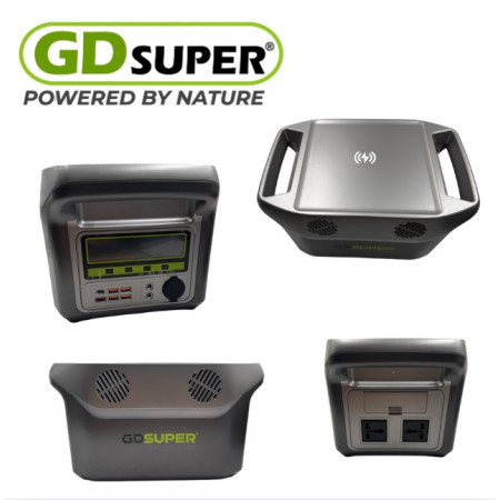ΦΟΡΗΤΟΣ ΣΤΑΘΜΟΣ ΕΝΕΡΓΕΙΑΣ GD-HL-1200w 24v