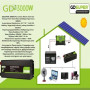 INVERTER ΚΑΘΑΡΟΥ ΗΜΙΤΟΝΟΥ 3000W (12V/24V σε 220V) GD-3000W-A