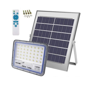 JORTAN LED ΗΛΙΑΚΟΣ ΠΡΟΒΟΛΕΑΣ 100W ΜΕ ΤΗΛΕΧΕΙΡΙΣΜΟ JT-BS100W-TFTZ