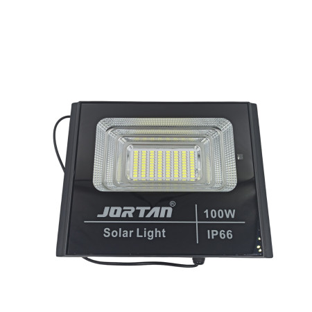 JORTAN ΗΛΙΑΚΟΣ ΠΡΟΒΟΛΕΑΣ 100W ΜΕ ΤΗΛΕΧΕΙΡΙΣΜΟ JT-BJ100W-TZ