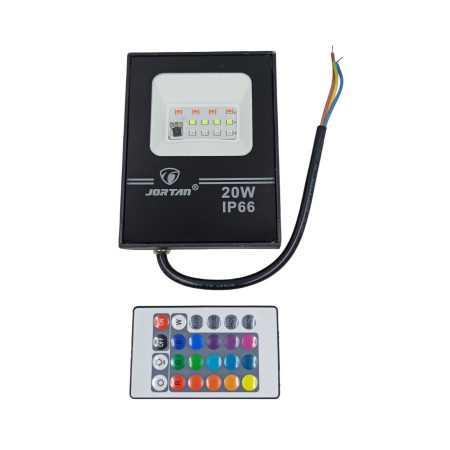 LED ΠΡΟΒΟΛΕΑΣ 20W/RGB/220V JGTGD-TP20WRGB
