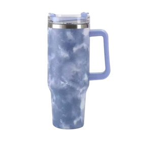 ΘΕΡΜΟΣ TUMBLER ΑΝΟΞΕΙΔΩΤΟ 1.2lt ΜΕ ΚΑΛΑΜΑΚΙ & ΛΑΒΗ TY-05083