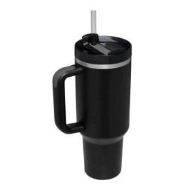 ΘΕΡΜΟΣ TUMBLER ΑΝΟΞΕΙΔΩΤΟ 1.2lt ΜΕ ΚΑΛΑΜΑΚΙ & ΛΑΒΗ TY-05092