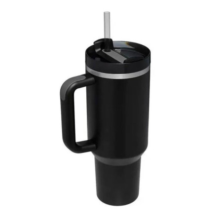 ΘΕΡΜΟΣ TUMBLER ΑΝΟΞΕΙΔΩΤΟ 1.2lt ΜΕ ΚΑΛΑΜΑΚΙ & ΛΑΒΗ TY-05092