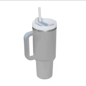 ΘΕΡΜΟΣ TUMBLER ΑΝΟΞΕΙΔΩΤΟ 1.2lt ΜΕ ΚΑΛΑΜΑΚΙ & ΛΑΒΗ TY-05093