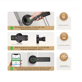 SMART LOCK FINGERPRINT LOCK ASB-06999