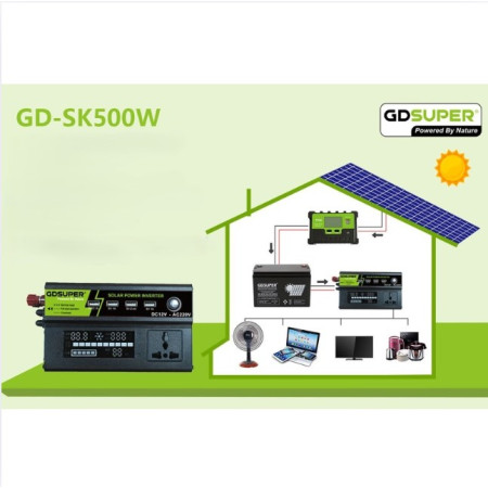 ΜΕΤΑΤΡΟΠΕΑΣ ΡΕΥΜΑΤΟΣ 500W PLUG-IN GD-SK500W