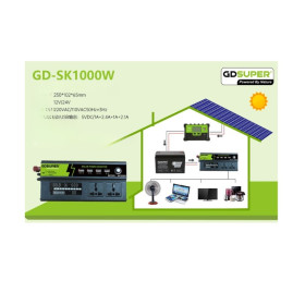ΜΕΤΑΤΡΟΠΕΑΣ ΡΕΥΜΑΤΟΣ 1000W PLUG-IN GD-SK1000W