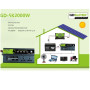 ΜΕΤΑΤΡΟΠΕΑΣ ΡΕΥΜΑΤΟΣ 2000W PLUG-IN GD-SK2000W