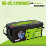 GDSUPER ΜΠΑΤΑΡΙΑ ΛΙΘΙΟΥ 25.6V 200AH GD-06971