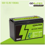 GDSUPER ΜΠΑΤΑΡΙΑ ΛΙΘΙΟΥ 12.8V 100AH GD-06966