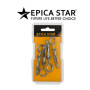 ΜΕΤΑΛΛΙΚΑ ΒΥΣΜΑΤΑ ΜΕ ΓΑΝΤΖΟ 4ΤΜΧ 4*38MM EP-40078